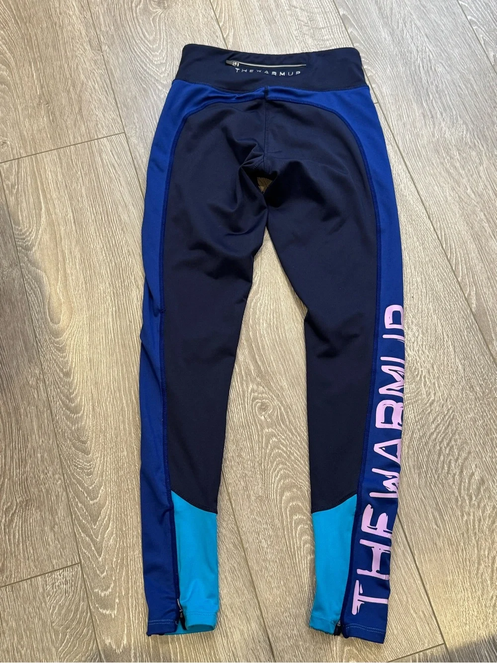 Jessica Simpson The Warm Up Sport Bra and Leggings Set Y2K Colorblock Athleisure - Picture 6 of 11